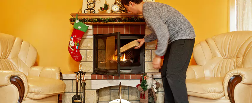 Gas to Wood-Burning Fireplace Conversion Services in Muskego, Wisconsin