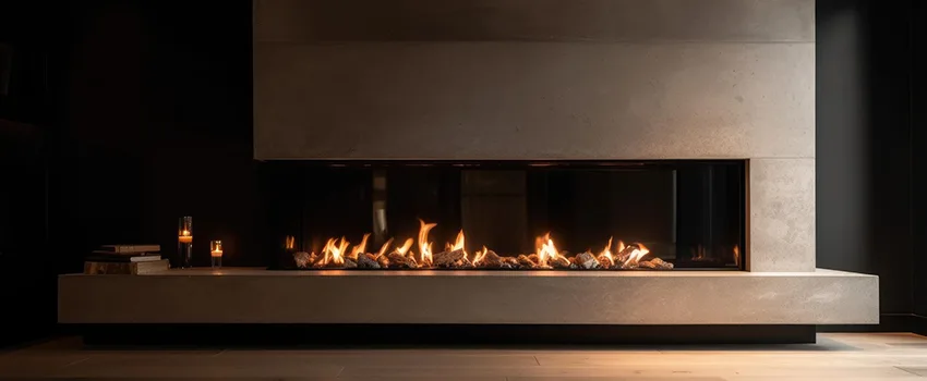 Gas Fireplace Ember Bed Design Services in Muskego, Wisconsin