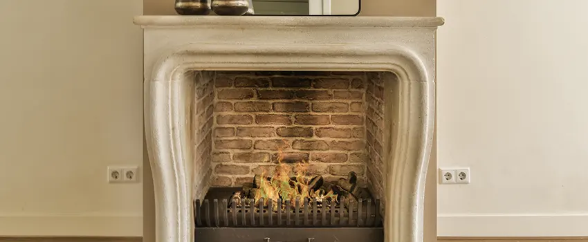 Vintage-style Fireplace Redesign in Muskego, Wisconsin