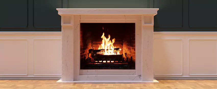Open Flame Wood-Burning Fireplace Installation Services in Muskego, Wisconsin