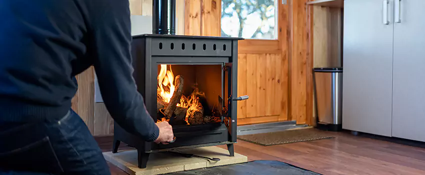 Open Hearth Wood Fireplace Installation in Muskego, WI