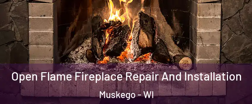  Open Flame Fireplace Repair And Installation Muskego - WI